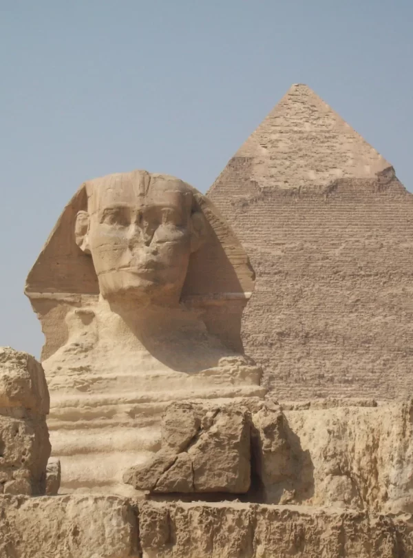 The Great Pyramids of Giza and the Great Sphinx in Egypt