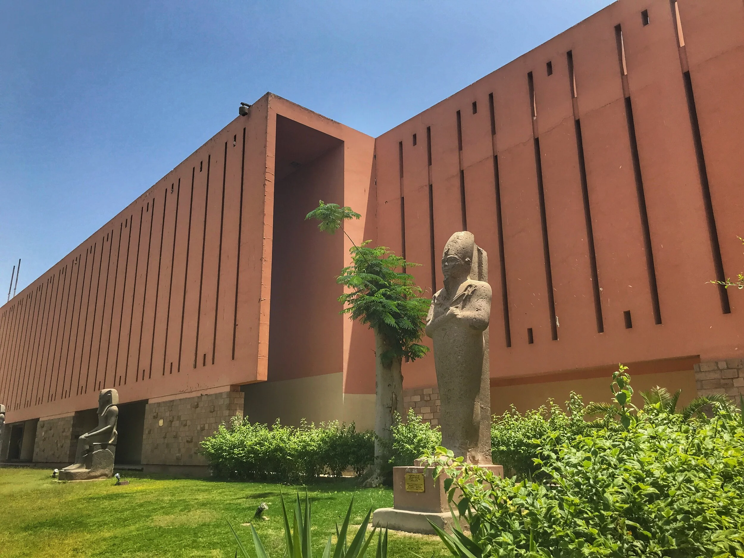 Main exhibition hall of Luxor Museum